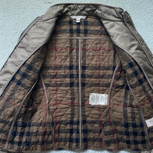 Burberry Brown Fernleigh Quilted Women Jacket - Picture 3 of 8